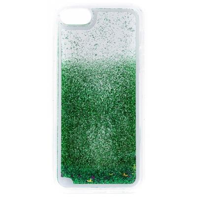 Tellur Protectie pentru spate Glitter Green pentru iPhone 6/6S