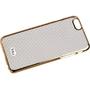 Tellur Protectie pentru spate Horizontal Stripes Gold pentru iPhone 6/6S