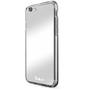 Tellur Protectie pentru spate Mirror Shield Silver pentru iPhone 6/6S