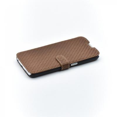 Tellur Husa protectie de tip Book Cross Leather Brown pentru Galaxy S6