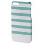 Hama Protectie pentru spate Stripes White/Green pentru Apple iPhone 5/5s/SE