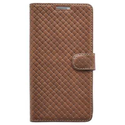 Tellur Husa protectie de tip Book Cross Leather Brown pentru Galaxy S7