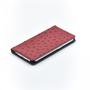 Tellur Husa protectie de tip Book Ostrich Leather Magnetic Red pentru Galaxy S6 Edge
