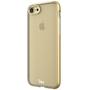 Tellur Protectie pentru spate Fluid Fusion Gold pentru iPhone 7
