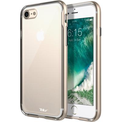 Tellur Protectie pentru spate Protector Fusion transparent Gold pentru iPhone 7
