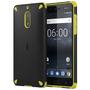 Nokia Protectie pentru spate Rugged Impact Lemon Black pentru Nokia 6