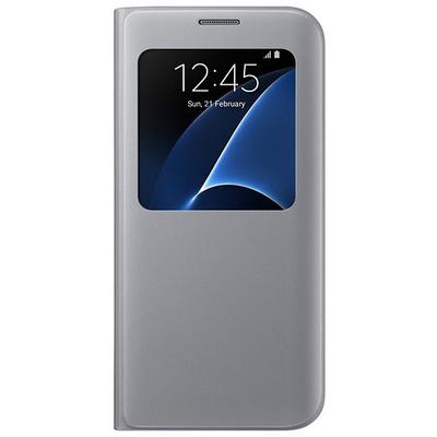 Samsung Husa de protectie tip Book S-View Silver pentru G935 Galaxy S7 Edge