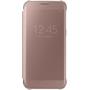 Samsung Husa de protectie tip Book Clear View Pink Gold pentru G930 Galaxy S7
