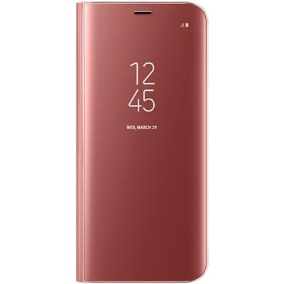 Samsung Husa de protectie tip Book Clear View Stand Pink pentru G955 Galaxy S8 Plus