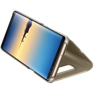 Samsung Husa de protectie tip Book Clear View Standing Gold pentru N950 Galaxy Note 8