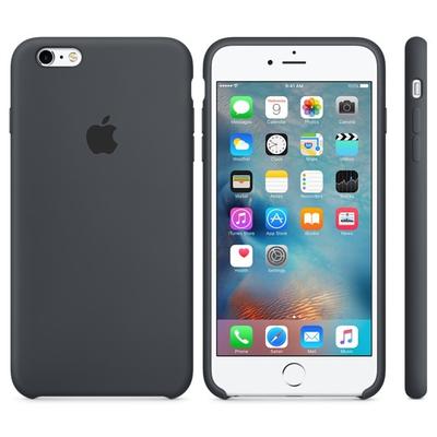 Apple Protectie pentru spate MKXJ2ZM/A Charcoal Gray pentru iPhone 6 Plus si 6S Plus