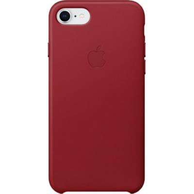 Apple Protectie pentru spate MQHA2ZM/A Leather Red pentru iPhone 8 / 7