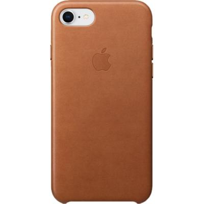 Apple Protectie pentru spate MQH72ZM/A Leather Saddle Brown pentru iPhone 8 / 7