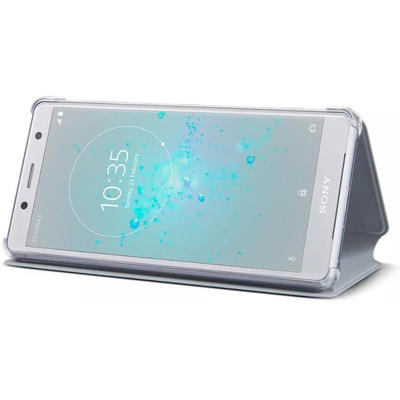 Sony Husa protectie tip Book SCSH50 Style Stand Gray pentru Xperia XZ2 Compact