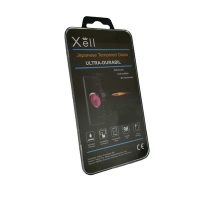 Xell 2.5D Silk Print Full Cover Black pentru LG G6
