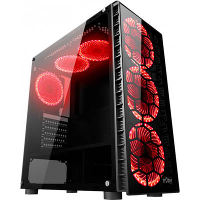 Sistem Sistem Desktop ForIT SekaS13 AMD Ryzen 5 2600X 3.6GHz, 16 GB, 2 TB, SSD 480GB, GeForce GTX 1070 Ti 8GB DDR5 256-bit