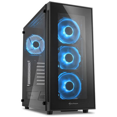 Carcasa PC Sharkoon TG5 Blue LED