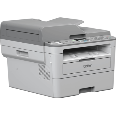 Imprimanta multifunctionala Brother MFC-B7715DW, laser alb/negru, A4, 34 ppm, Retea, Duplex, Fax, Wireless