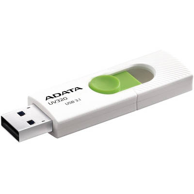 Memorie USB ADATA UV320 64GB USB 3.0 White/Green