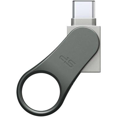 Memorie USB SILICON-POWER Mobile C80 64GB USB 3.0 Tip-C Silver