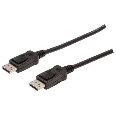 Assmann DisplayPort Male - DisplayPort Male, v1.1a, 2m, negru