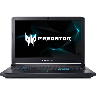 Laptop Acer Gaming 17.3" Predator Helios 500 PH517-51, FHD IPS 144Hz, Procesor Intel Core i7-8750H (9M Cache, up to 4.10 GHz), 16GB DDR4, 1TB + 256GB SSD, GeForce GTX 1070 8GB, Linux, Obsidian Black