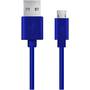 Esperanza USB Male la microUSB Male, 1.5 m, Blue