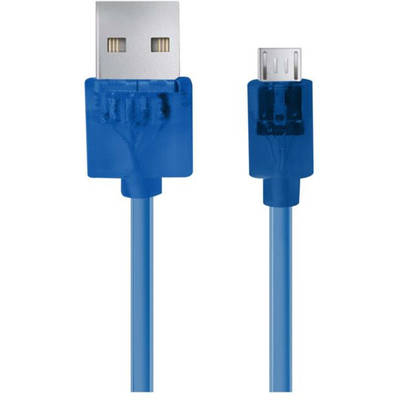 Esperanza USB Male la microUSB Male, 1 m, Blue
