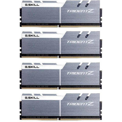 Memorie RAM G.Skill Trident Z Silver 64GB DDR4 3466MHz CL16 1.35v Quad Channel Kit