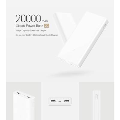Xiaomi 20000mAh Mi Power Bank 2C