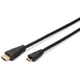 Assmann HDMI Male - miniHDMI Male, 2m, negru