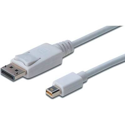 Assmann DisplayPort Male - miniDisplayPort Male, v1.1a, 1m, alb