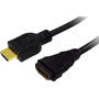 Logilink HDMI Male - HDMI Female, v1.4, 1m, Ethernet, negru