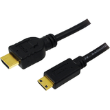 Logilink HDMI Male - miniHDMI Male, 1.5m, negru