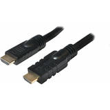 Logilink HDMI Male - HDMI Male, v1.4, 15m, Ethernet, Activ, negru
