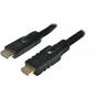 Logilink HDMI Male - HDMI Male, v1.4, 30m, Ethernet, Activ, negru