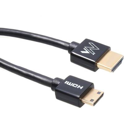 MACLEAN HDMI Male - miniHDMI Male, v1.4, 2m, Ethernet, negru