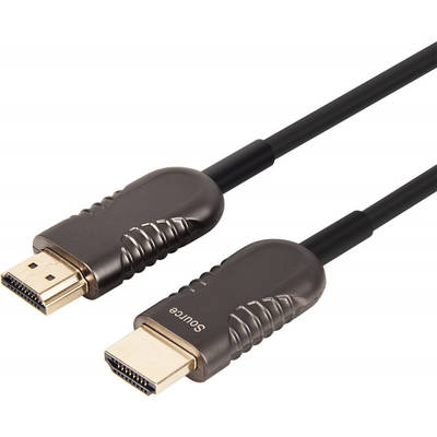 Unitek HDMI Male - HDMI Male, v2.0, 40m, Active Optical, negru