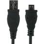 SSK USB 2.0 Male tip A - microUSB 2.0 Male tip B, 0.6m, negru