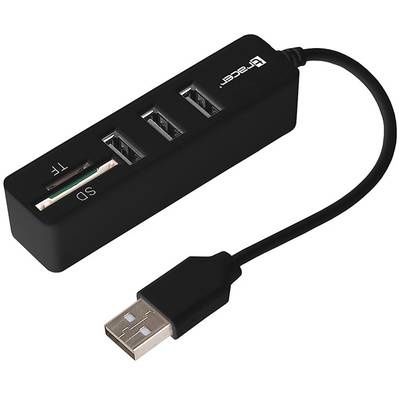 Card Reader TRACER CH4 All-In-One Black USB 2.0