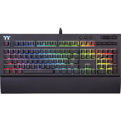 Tastatura Thermaltake Gaming Tt eSPORTS Premium X1 RGB Cherry MX Silver Mecanica