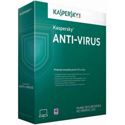 Software Securitate Kaspersky Antivirus 2017, 4 PC, 1 an, New licence, Electronic