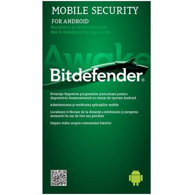Software Securitate Bitdefender Mobile Security for Android, 1 Device, 1 an, New license, Electronic