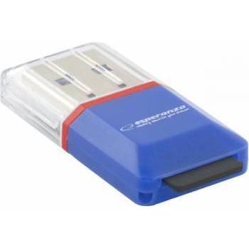 Card Reader Card Reader Esperanza MicroSD| EA134B| Albastru| USB 2.0