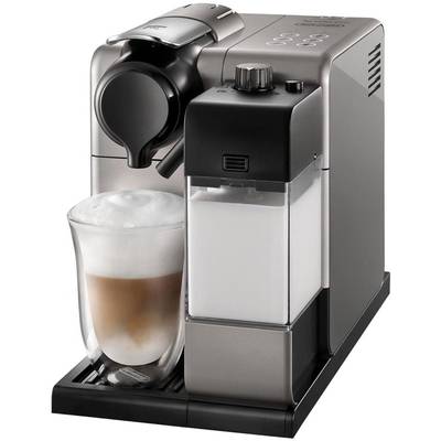 Espressor DELONGHI de cafea Nespresso Lattissima Touch, silver,  1300W,  19bar,  0.9l