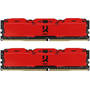 Memorie RAM GOODRAM IRDM X Red 16GB DDR4 3000MHz CL16 Dual Channel
