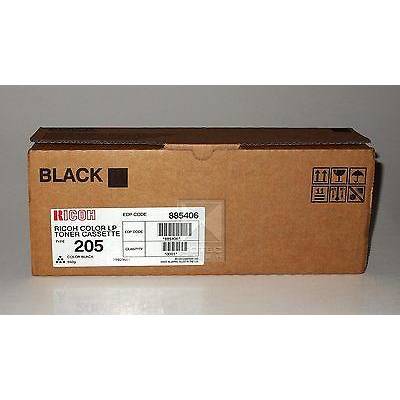 Toner imprimanta BLACK TYPE 205 885406 20K 550G ORIGINAL RICOH AFICIO AP 3800
