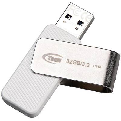Memorie USB Team Group C143 32GB USB 3.0 Alb