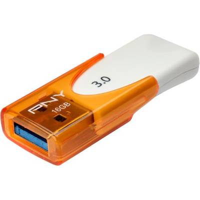 Memorie USB USB 3.0  16GB PNY Attache 4 orange cap