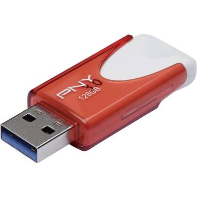 Memorie USB USB 3.0 128GB PNY Attache 4 red cap